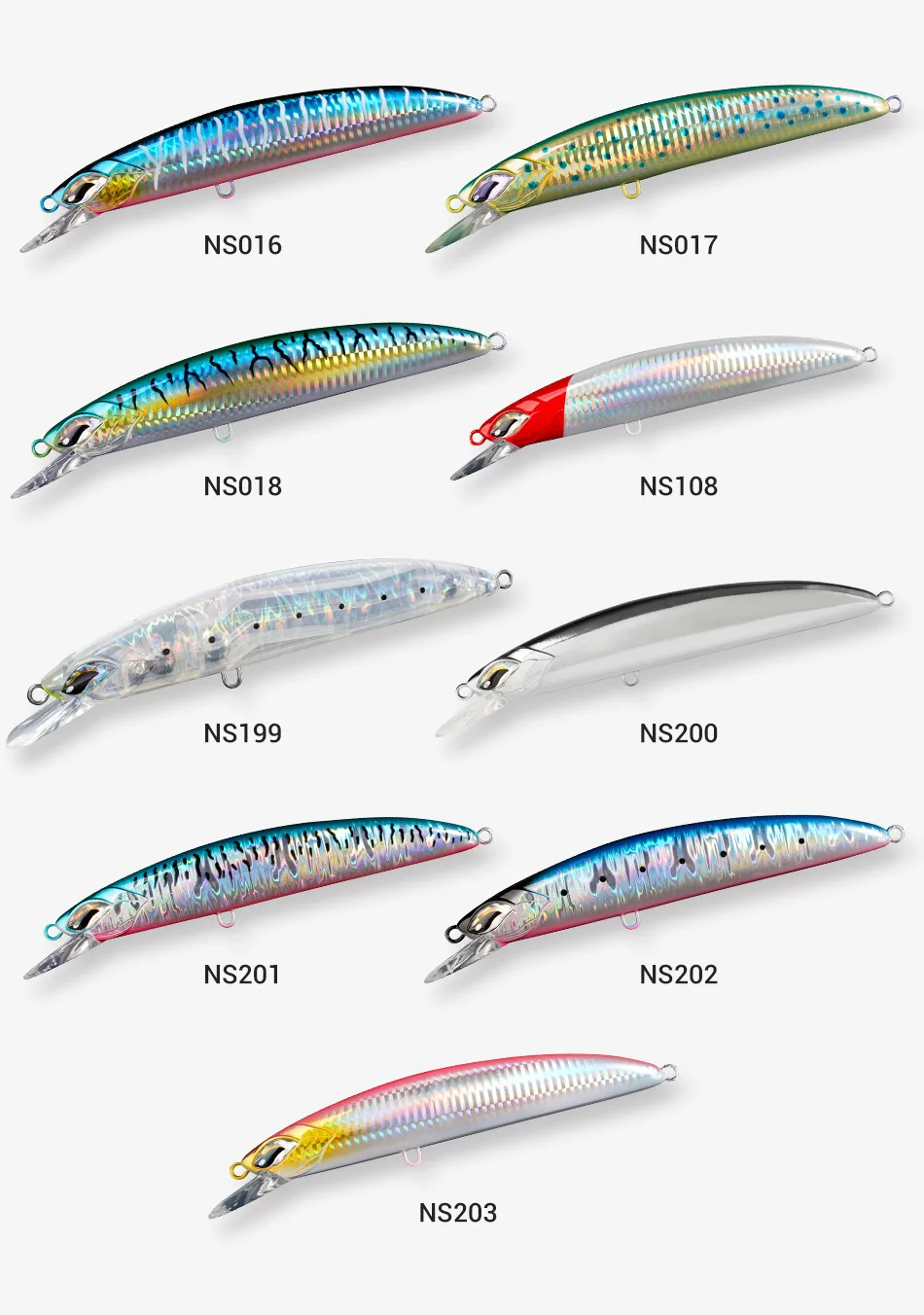 NOEBY Heavy Sinking Minnow Lure 170mm 56g 195mm 84g Jerkbait Long Cast Tuna GT Big Game Saltwater