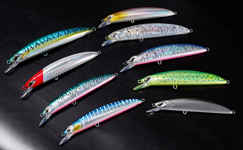 NOEBY Heavy Sinking Minnow Lure 170mm 56g 195mm 84g Jerkbait Long Cast Tuna GT Big Game Saltwater