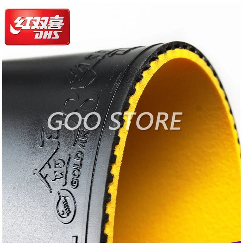 Original DHS GoldArc 5 8 GoldArc5 GoldArc-5 GoldArc8 GoldArc-8 Pips-in Table Tennis (PingPong) Rubber With Sponge