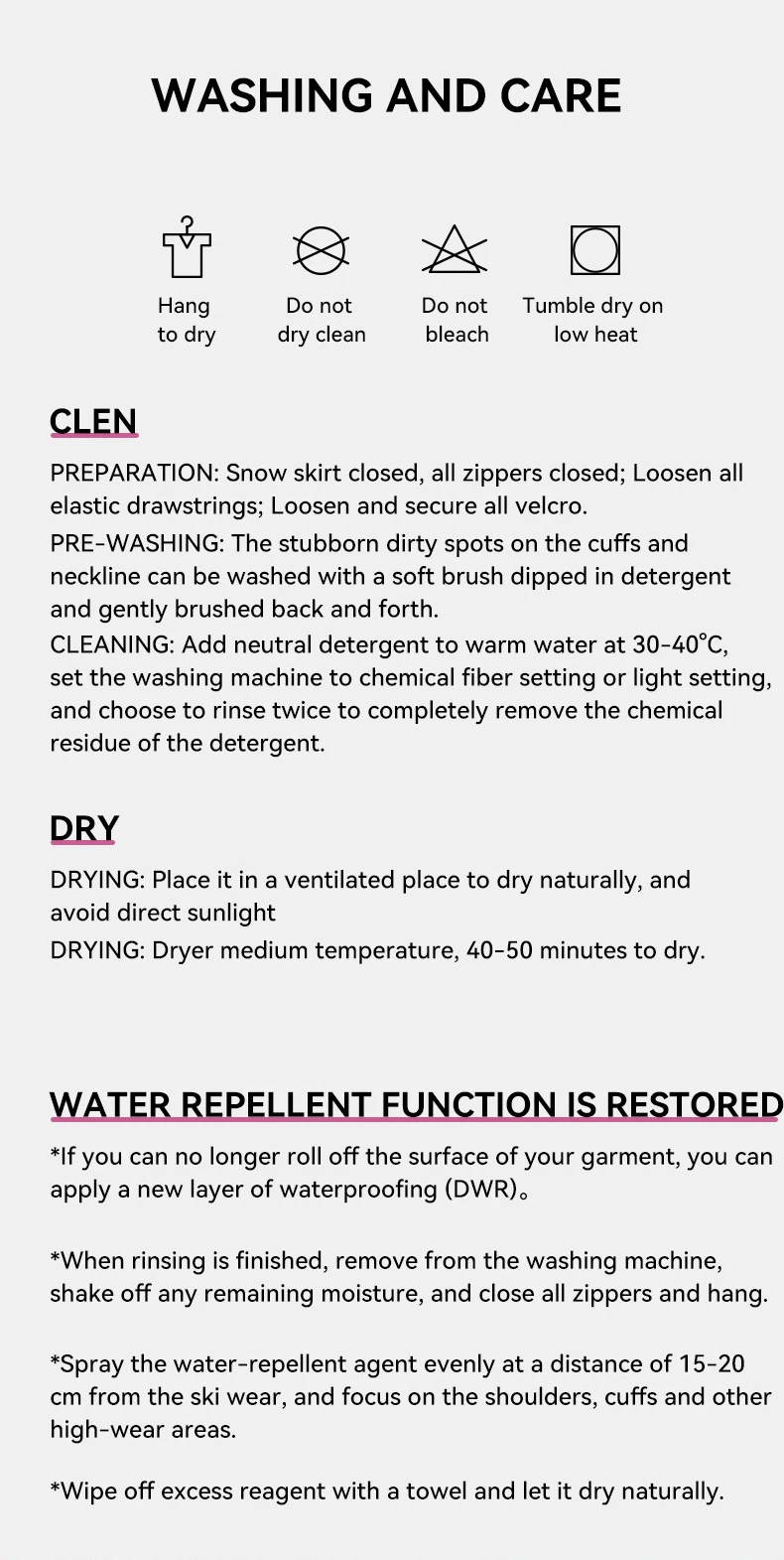 VECTOR Men and Women 3L Ski Pants Windproof and Waterproof Solona Fabric Outdoor Skiing Other Autumn Winter Outdoor Activitie