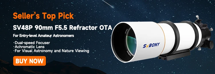 Svbony SV223 1.25/2 inch 99% Reflective Dielectric Coating 90° Clicklock Mirror 1/10 Lambda for Linking Eyepiece and Objective