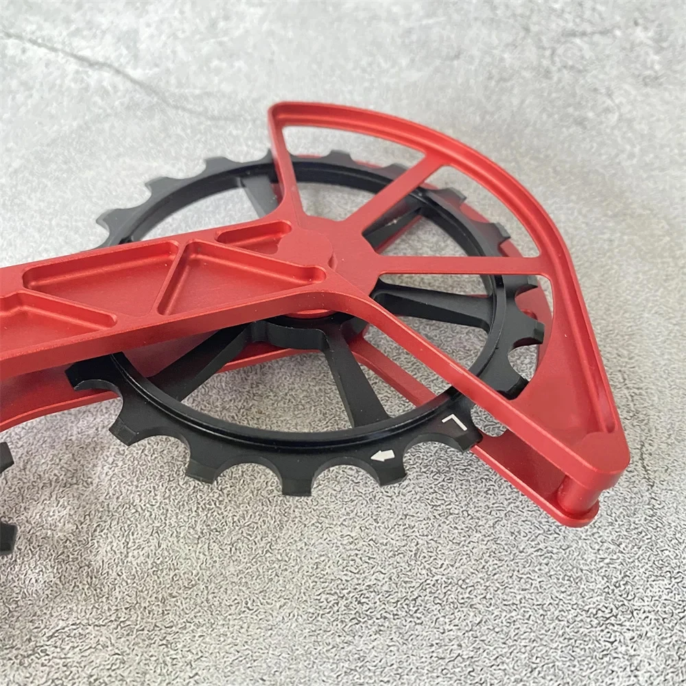 Derailleur Pulley Wheel Oversized Bearing 82g for 105 ULTEGRA R9100 R8000 11s & Sram Red Force eTap AXS 12 speed
