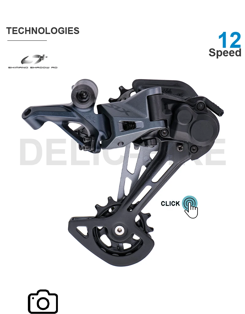 SHIMANO SLX M7100 1x12v Groupset Shifter Rear Derailleur 12 speed 10-45T/51T Cassette Sprocket Chain 124L for MTB Bike Original