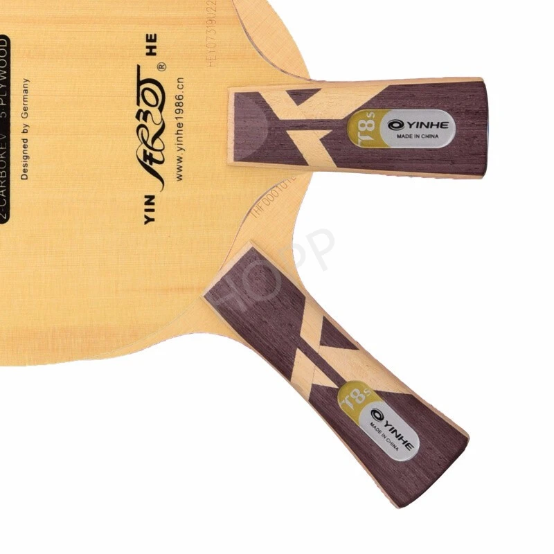 Genuine yinhe Galaxy T-8S Table Tennis Blade (T8s,5wood + 2 carbokev) Ping Pong Racket Base Raquete De Ping Pong