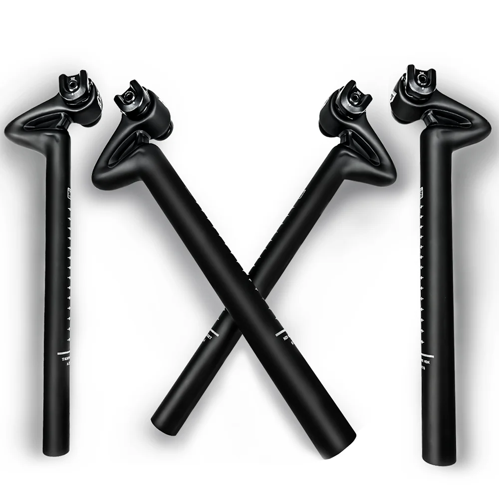 2025 New BALUGOE MTB Seat Rod Carbon Fiber Seat Rod Ultra Light Strong Offset 25 MM Road Bike Seat Rod Cycling Accessories