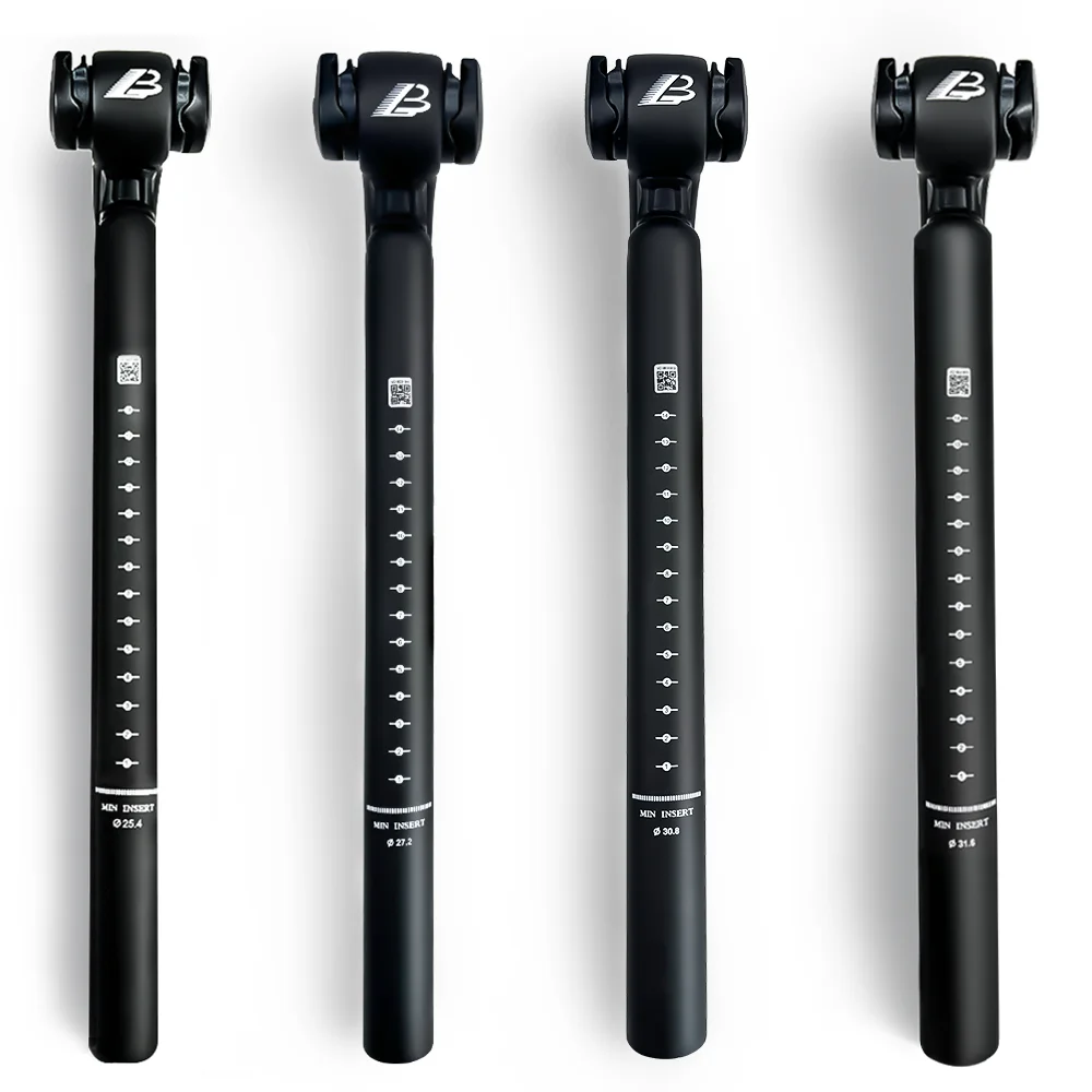 2025 New BALUGOE MTB Seat Rod Carbon Fiber Seat Rod Ultra Light Strong Offset 25 MM Road Bike Seat Rod Cycling Accessories