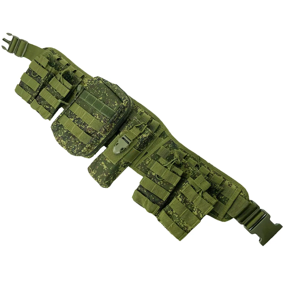 Outdoor Hunting Battle Belt Sets Duty Belts Law Enforcement Multi-functional Tactical Molle Belt with Accessories Pouches