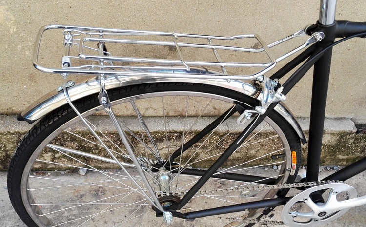 Bicycle Luggage Carrier Road Bike Rear Hanger 27 Inch Cargo Rack 700C Single Speed Fixie Tail Storage Bracket Seat