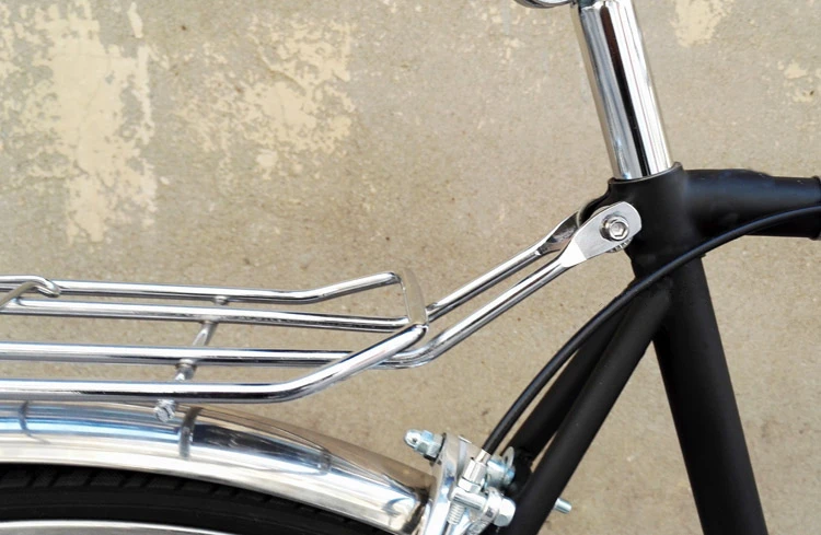 Bicycle Luggage Carrier Road Bike Rear Hanger 27 Inch Cargo Rack 700C Single Speed Fixie Tail Storage Bracket Seat