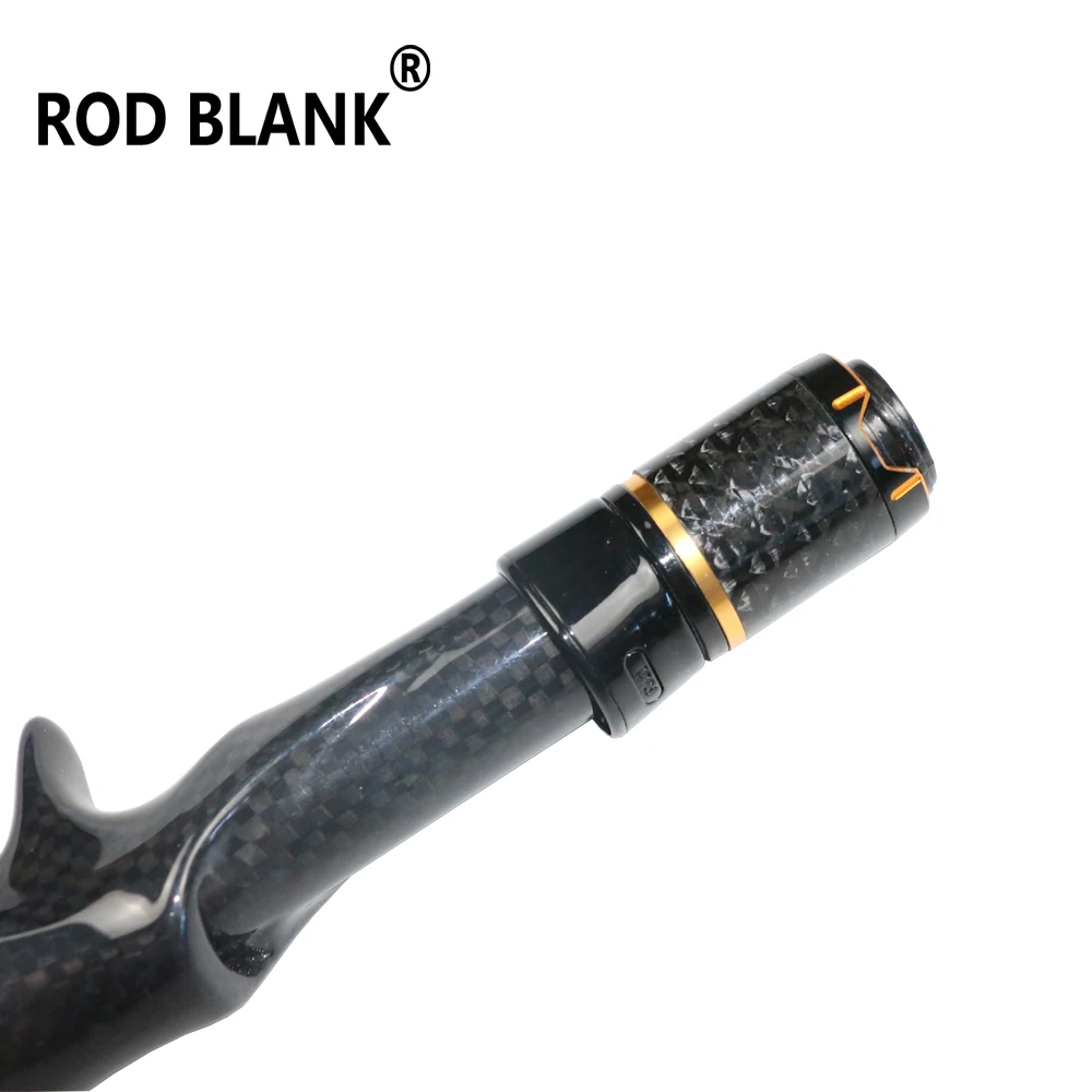 Rod Blank 1 Set Spinning Casting Carbon Fiber Reel Seat Fishing Rod Building Component Rod DIY Repair Accessory