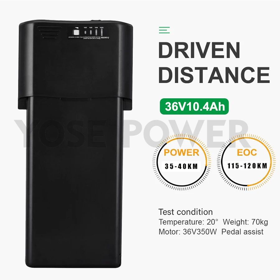 Phylion XH370-10J PortaPower Ebike Battery 36V 10.4Ah 14Ah 18650 Lithium Electric Bike Battery for MIFA Rehberg Zündapp Ebike