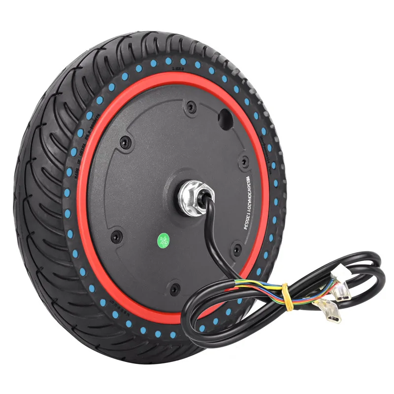 36V 350W Motor For Xiaomi M365 1S Pro Electric Scooter 8.5 Inch Solid Tyre Wave Point Front Wheel Engine Parts