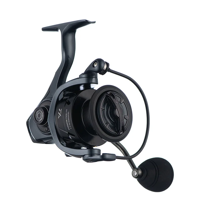 Mavllos Fishing Spinning Reel 1000-5000 Shallow Spool Max Drag 11.5KG Speed Ratio 6.2:1 Ultralight Metal Saltwater Fishing Reel