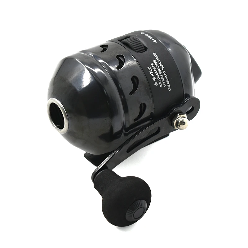 JG25 Slingshot Fishing Reel Speed Ratio 3.3:1 Spinning Hand Wheel Shooting Fish Closed Reel Outdoor Hunting Fishing Wheel
