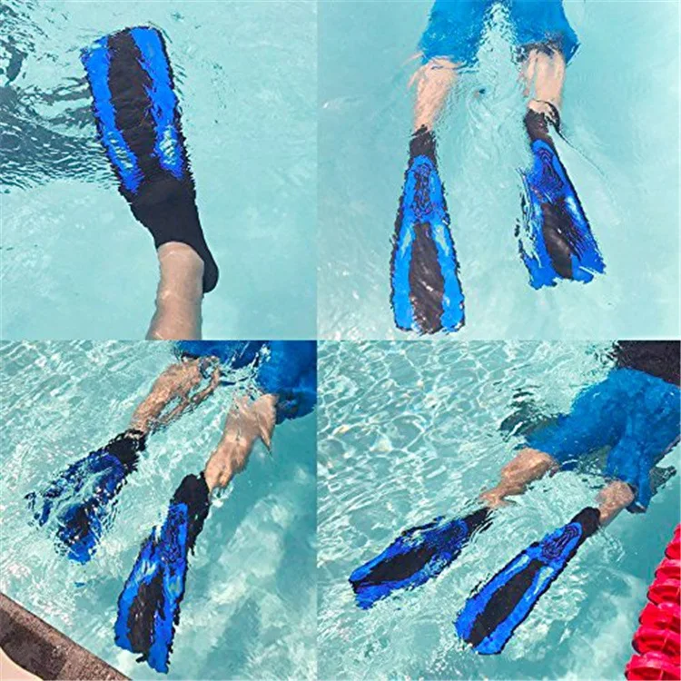 Snorkeling Diving Swimming Fins Adult Free-diving Flippers Spearfishing Swimming Aqua Shoes Fin Diving Professional Equipment