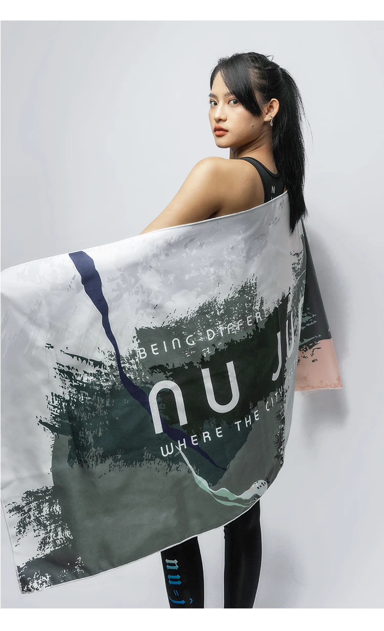 Nu-June Beach Towel Microfiber Bath Towel Fashion Printing Design Travel Towel Outdoor Water Sports Quickdrying Swimming Towel