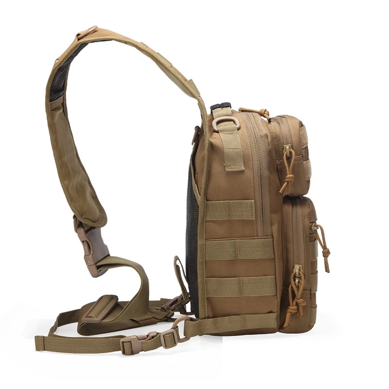 Tactical Chest Bag Single Shoulder Messenger Bags Outdoor Camouflage Travel Backpack Men Women