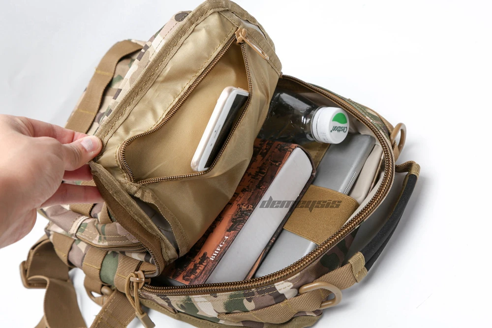 Tactical Chest Bag Single Shoulder Messenger Bags Outdoor Camouflage Travel Backpack Men Women