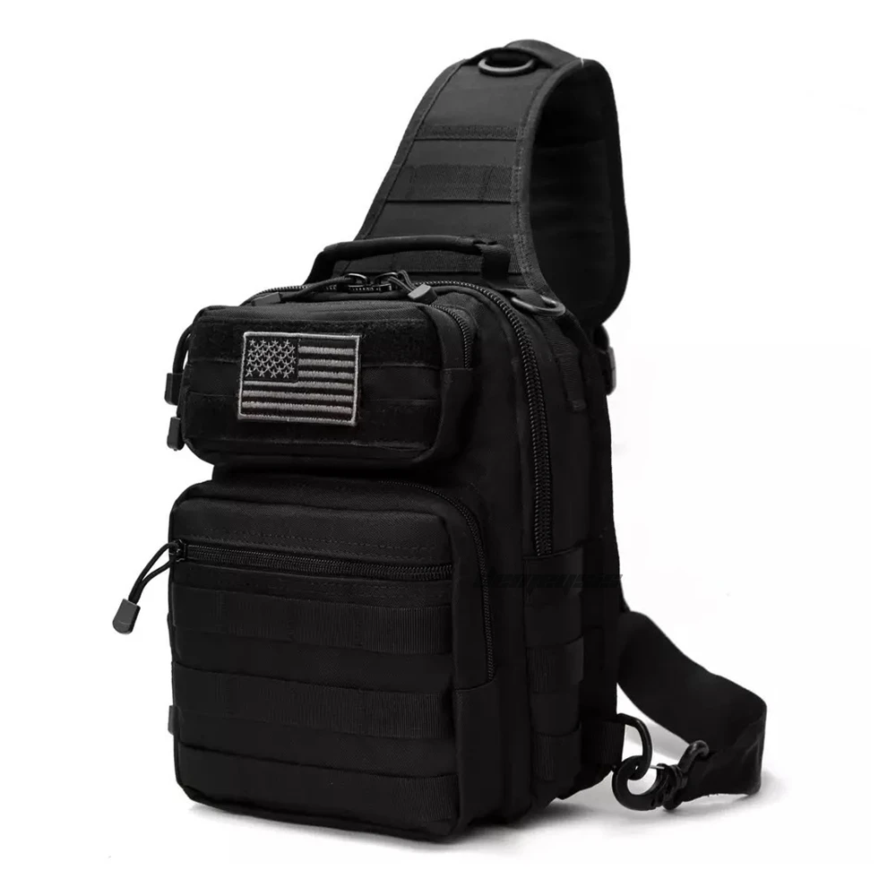 Tactical Chest Bag Single Shoulder Messenger Bags Outdoor Camouflage Travel Backpack Men Women