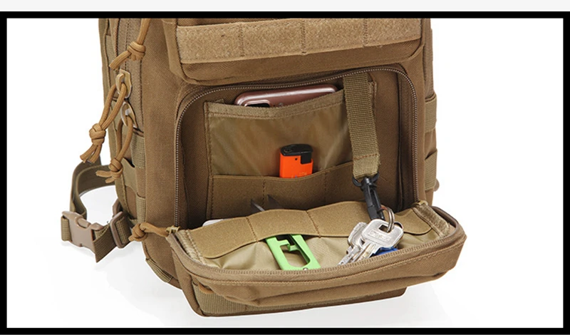 Tactical Chest Bag Single Shoulder Messenger Bags Outdoor Camouflage Travel Backpack Men Women