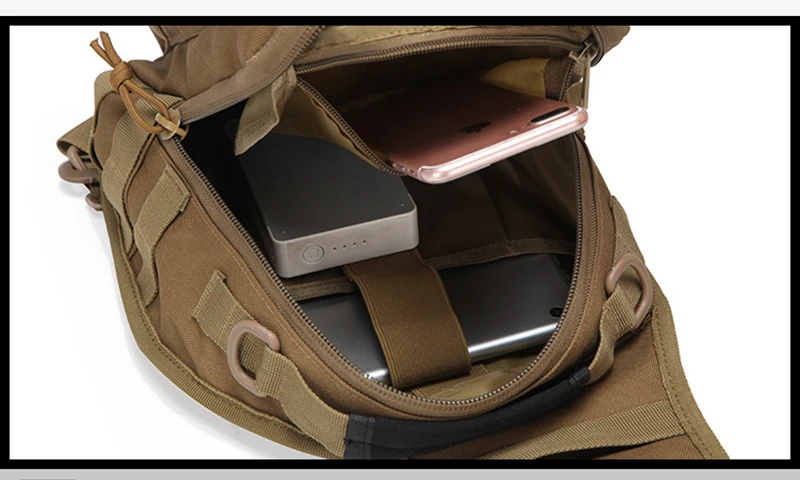 Tactical Chest Bag Single Shoulder Messenger Bags Outdoor Camouflage Travel Backpack Men Women
