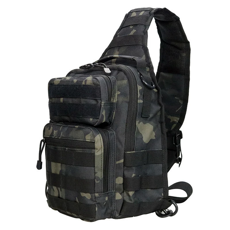 Tactical Chest Bag Single Shoulder Messenger Bags Outdoor Camouflage Travel Backpack Men Women