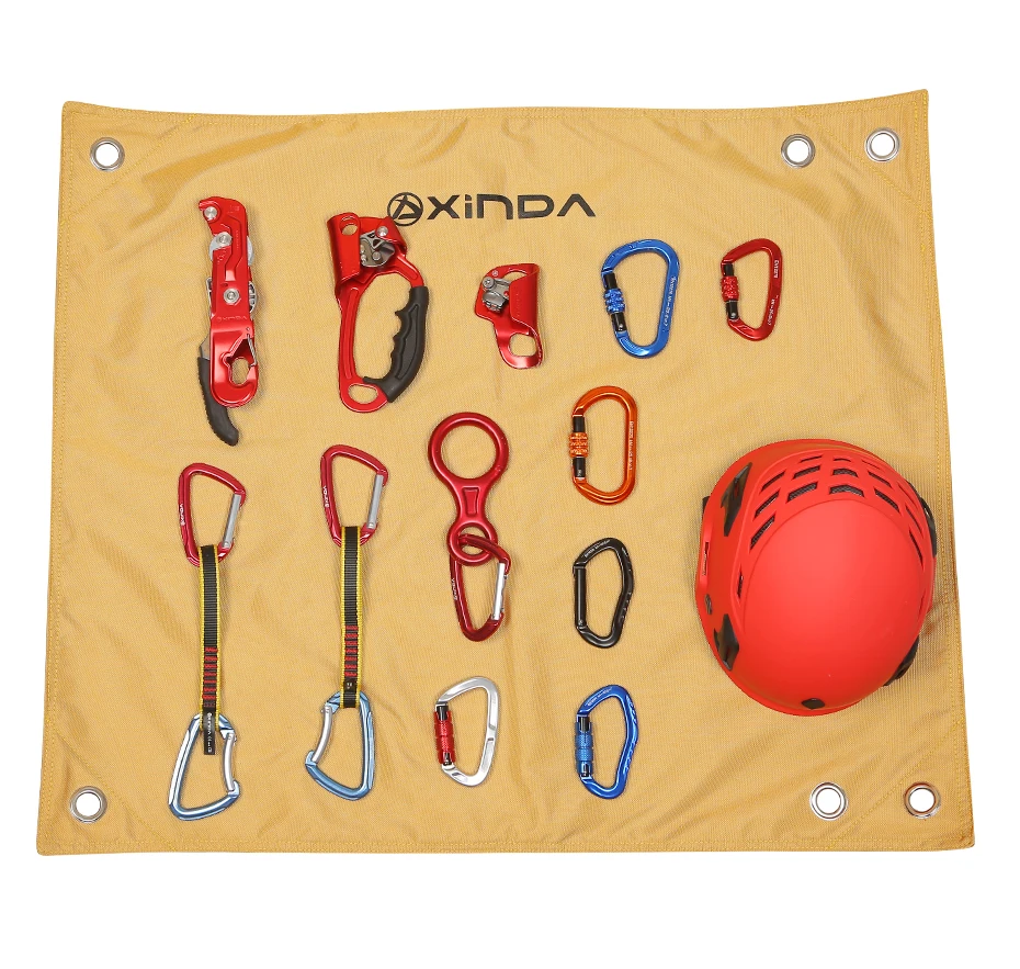 Xinda Outdoor Rock Climbing Mountaineering Rope Mat Equipment Storage Mat Rope Anti-wear Mat Protective Rope