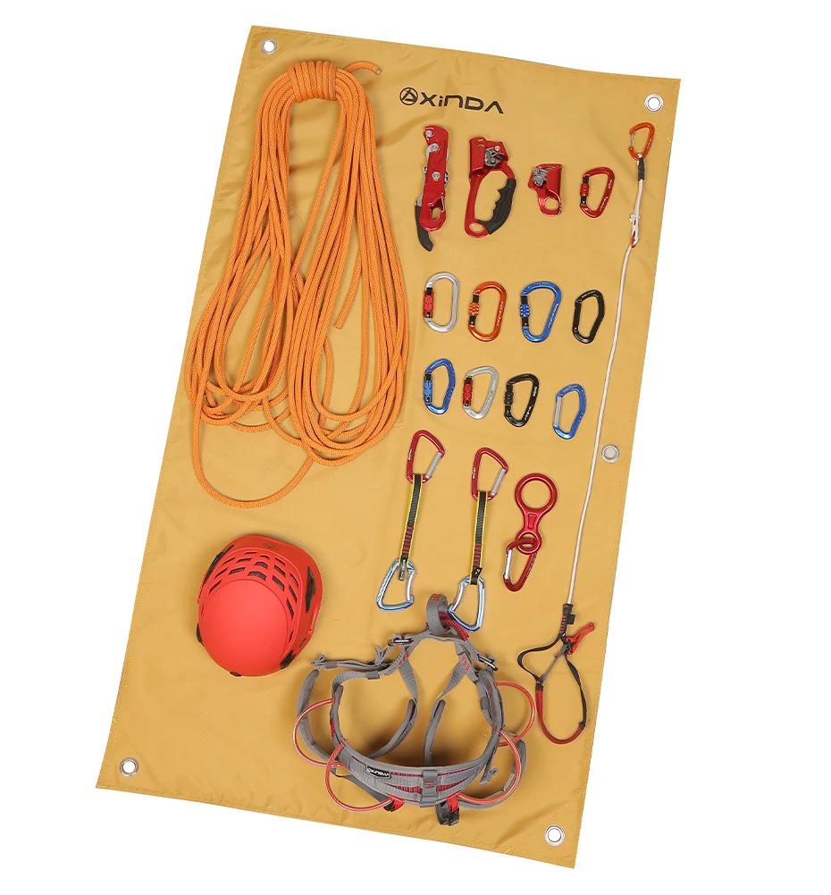Xinda Outdoor Rock Climbing Mountaineering Rope Mat Equipment Storage Mat Rope Anti-wear Mat Protective Rope