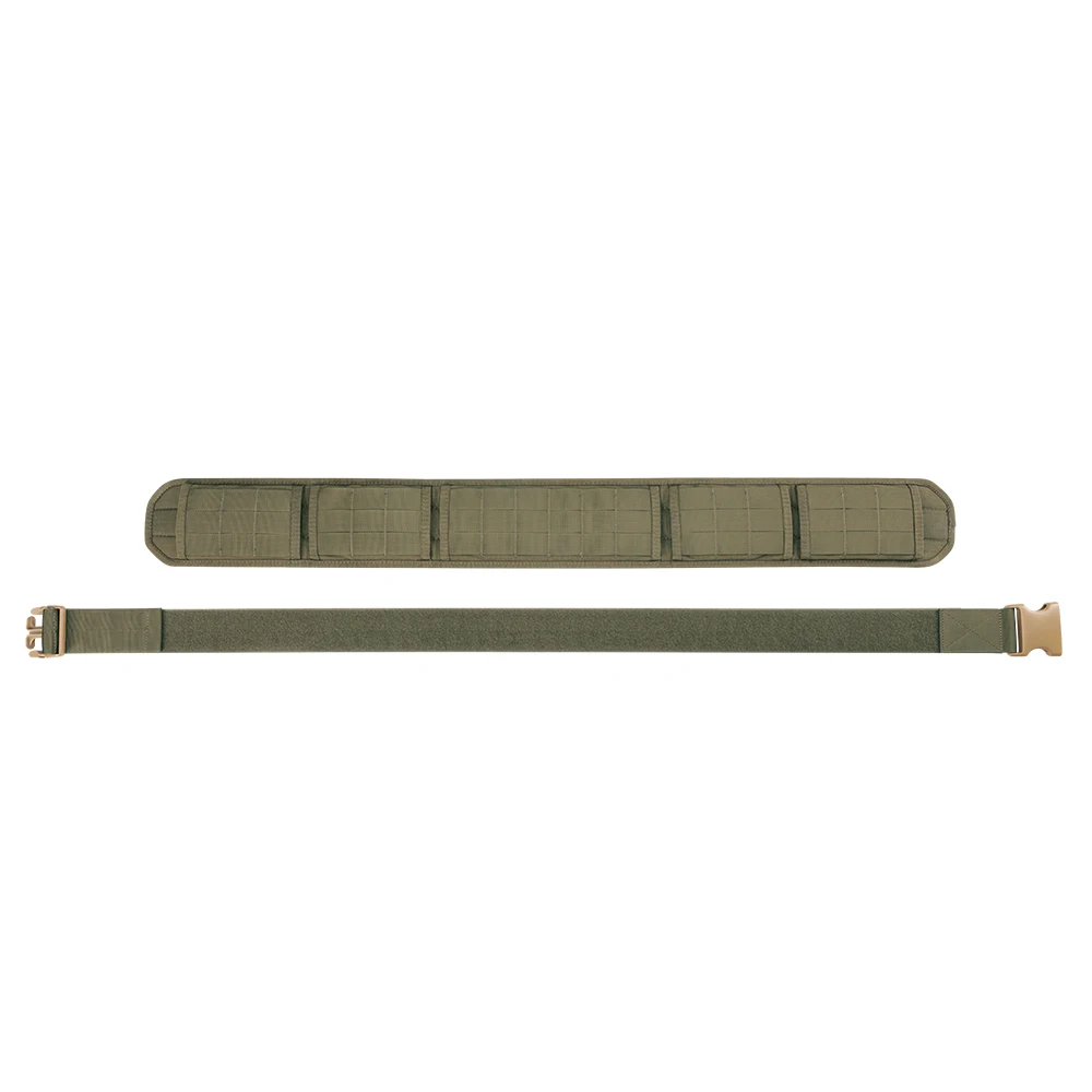 Tactical Battle Belt Adjustable Airsoft Waist Belt Quick Release Buckle Outdoor Hunting Paintball Padded Thickened Widened Waist