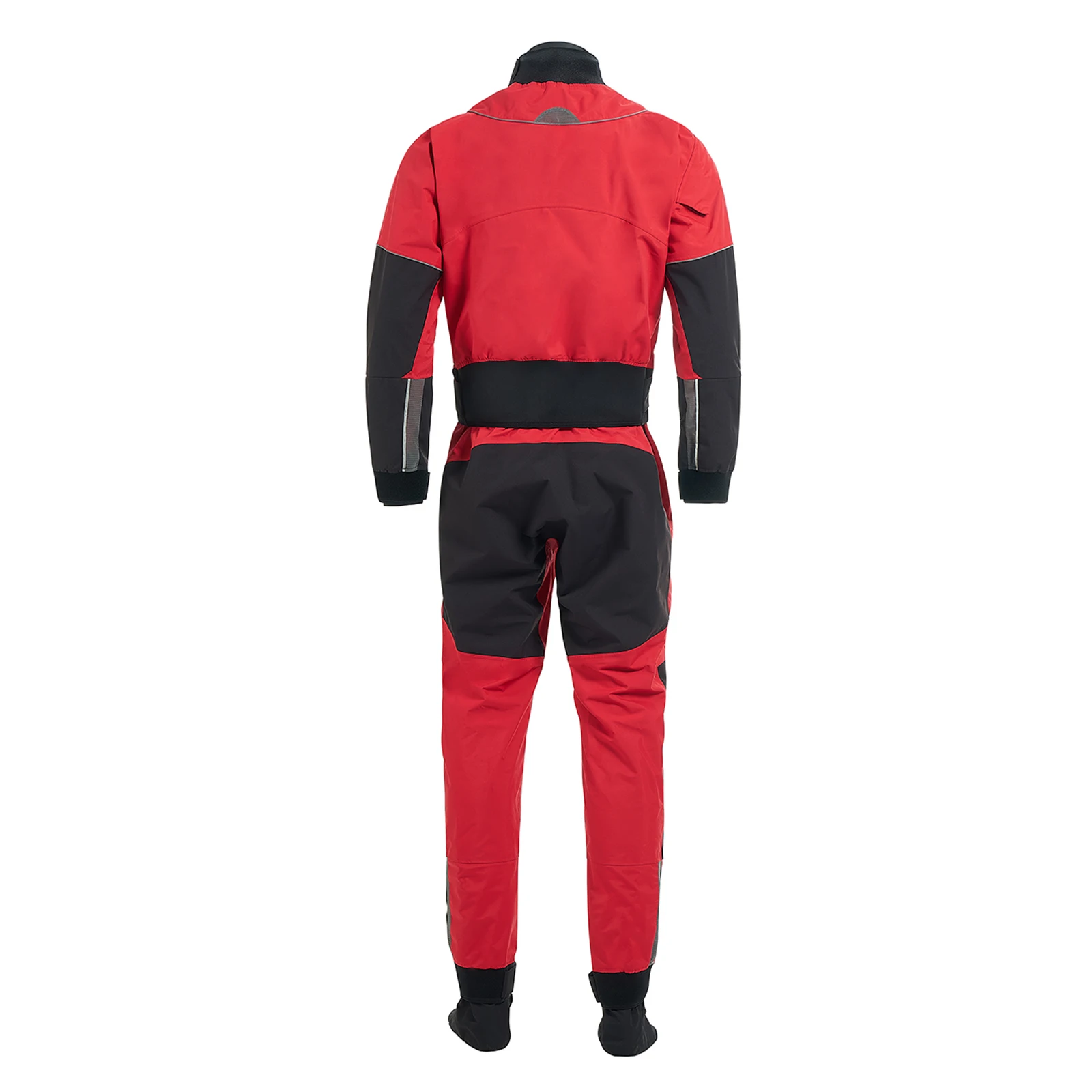 Men's Kayaking Breathable Dry Suit Surfing Fly Fishing Three-Layer Waterproof Fabric Neoprene Cuffs And Neckline Drysuit DM-2
