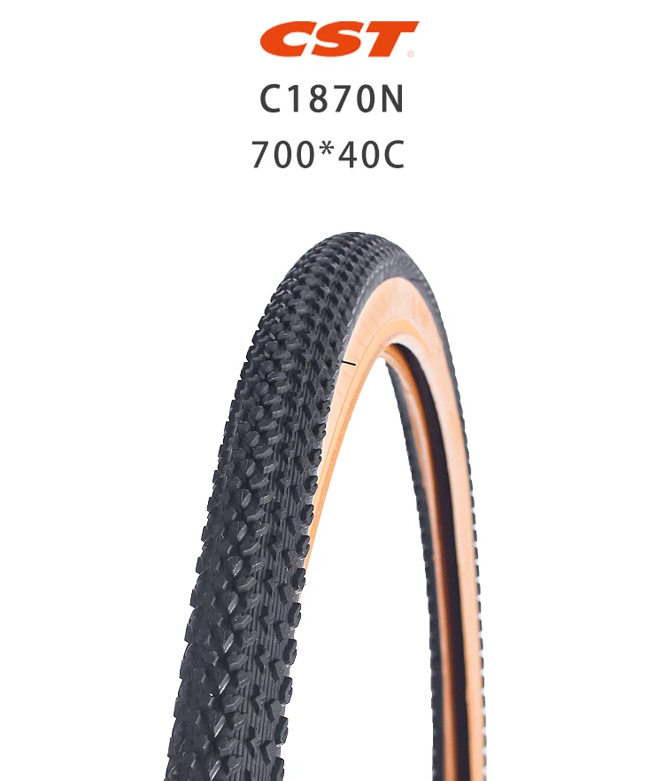 CST 700C Road Bike Tire 700*40C C1870N 40-622 60TPI Wear-Resistant Pneu Bicicleta Bicycle Tyres