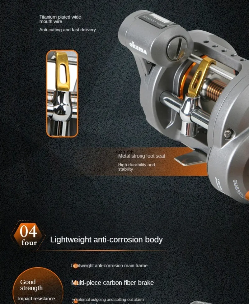 Okuma Cold Water Ice Fishing Reel