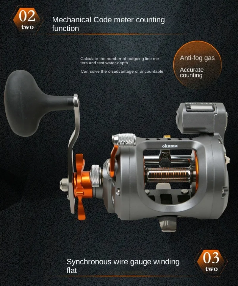 Okuma Cold Water Ice Fishing Reel