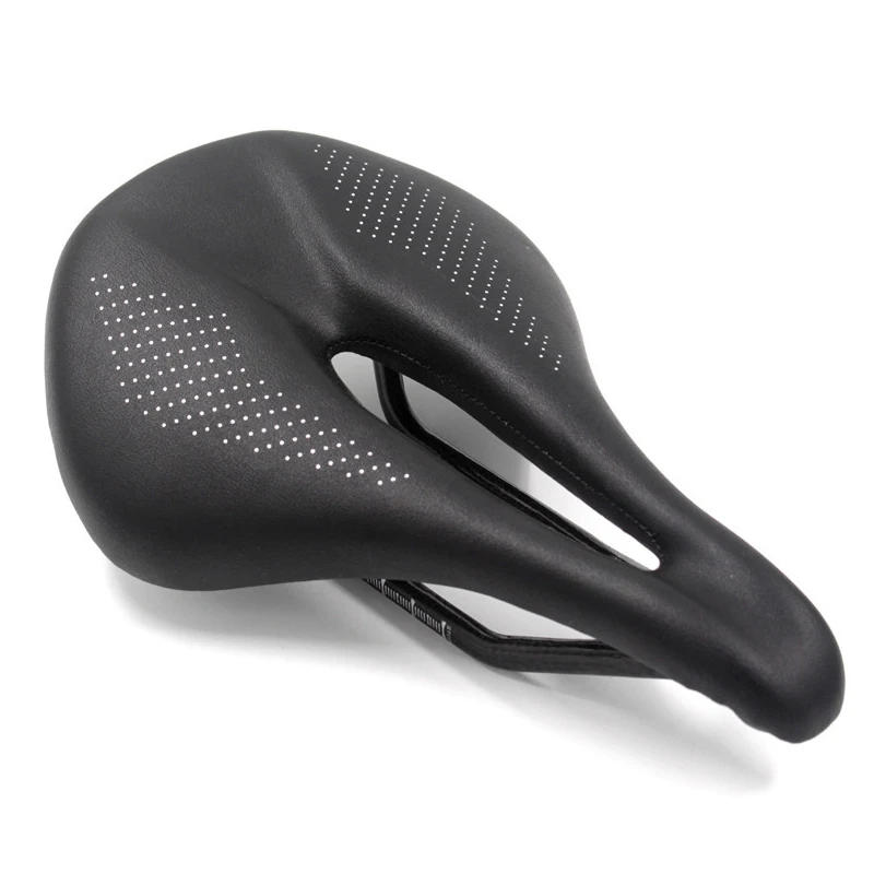 Super Light Full Carbon Saddle MTB/Road Bike Saddle Carbon Rails Bicycle Seat 240*143/155mm