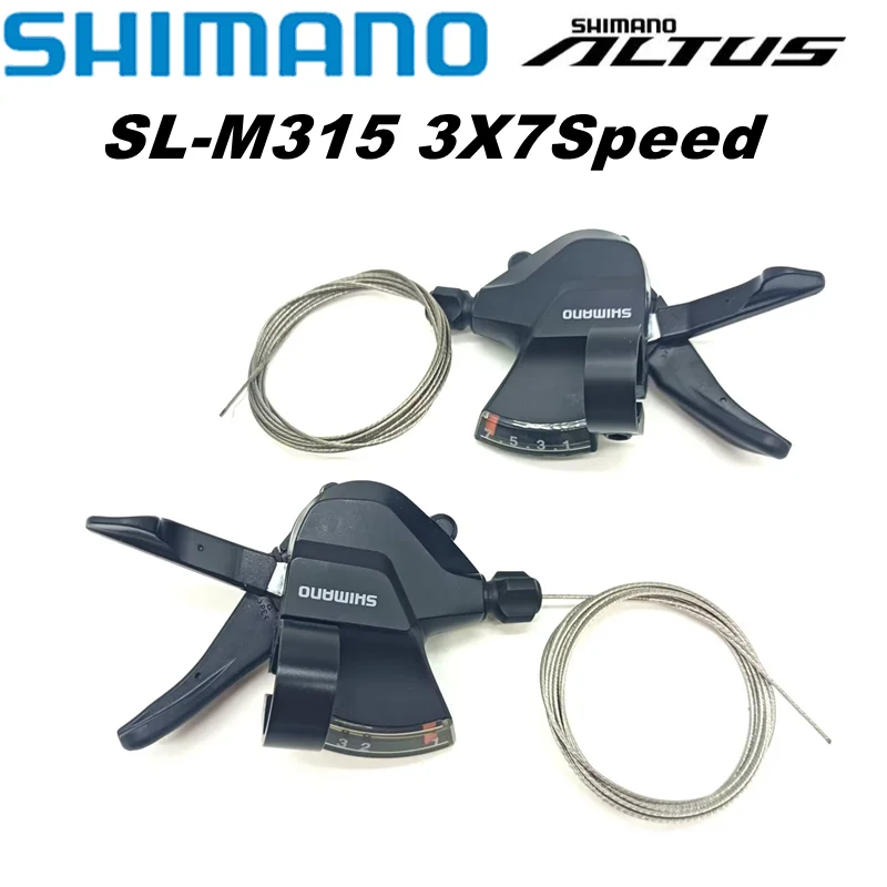 Shimano Altus M310 Derailleurs group contains SL-M315 FD-M310 RD-M310 3x7s 3x8s 21s 24s shifter levers Front Rear Derailleur