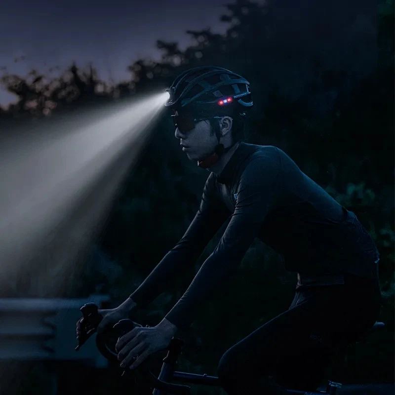 ROCKBROS Bicycle Helmet Cycling Helmet With LED Warning Light Ultralight Road Bike Helmet Electric Bicycle Helmet Sport Safe Hat