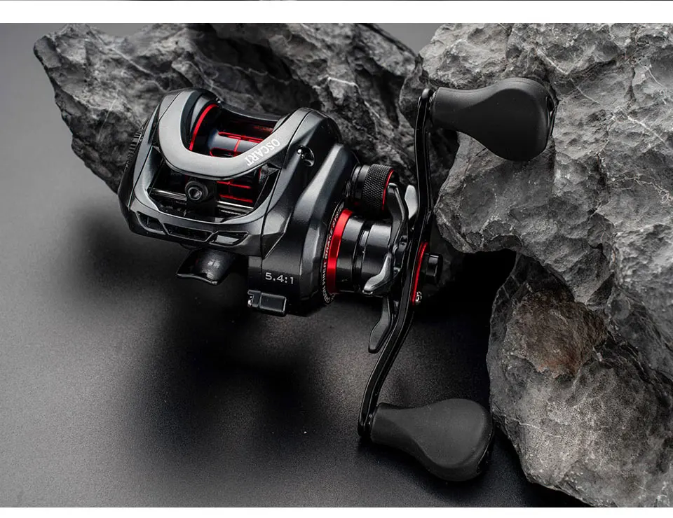 Saltwater Baitcasting Reel and Baitcaster 9BB 5.4:1 7.1:1 Bait Casting Multiplier Coil Fishing Reel With Spare Spool For Octopus