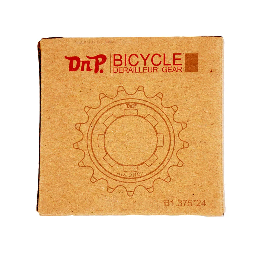 DNP Single Speed Freewheel 17T With Removal Tool Chromoly Steel Nickle Plate