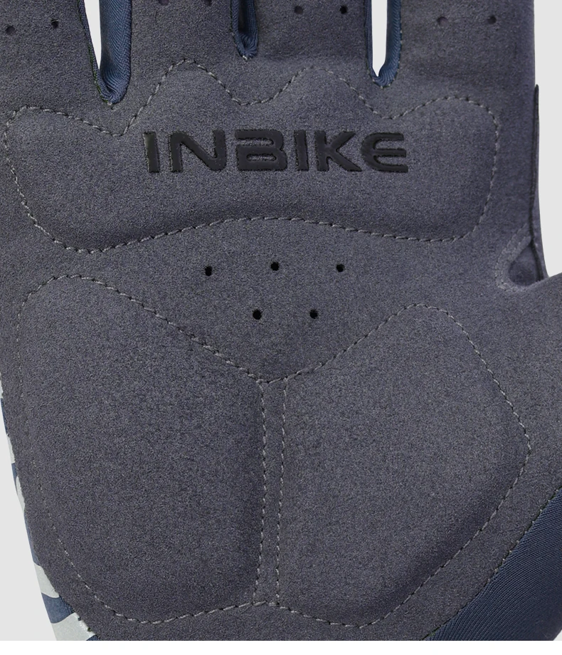 INBIKE 2024 Cycling Gloves Gel Padded for Men Autumn Winter Fleece Road Bike Gloves MTB Full Finger Touchscreen Bike Accessories