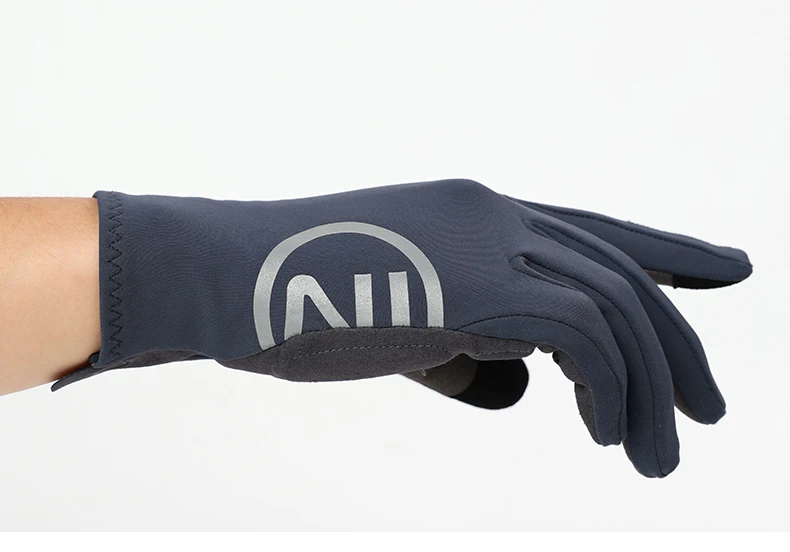 INBIKE 2024 Cycling Gloves Gel Padded for Men Autumn Winter Fleece Road Bike Gloves MTB Full Finger Touchscreen Bike Accessories