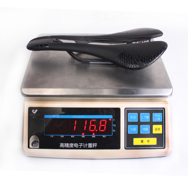 BUCKLOS 280*130mm Bicycle Saddle Lightweight Carbon Bike Seat Cushion 117g Ultralight Mtb Seat Hollow Road Bike Saddle