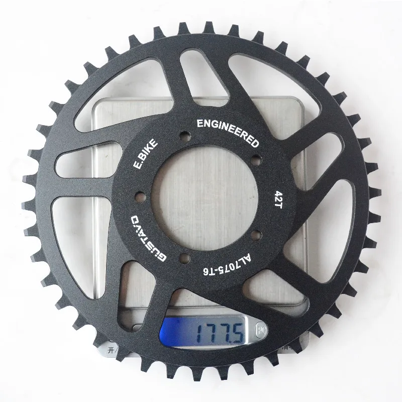 BAFANG 36T/38T/40T/42T/44T/46T/48T/52T Chain Wheel for BBS/BBSHD Mid-drive Motor CNC Chainring Sprocket Electric Bicycle Parts