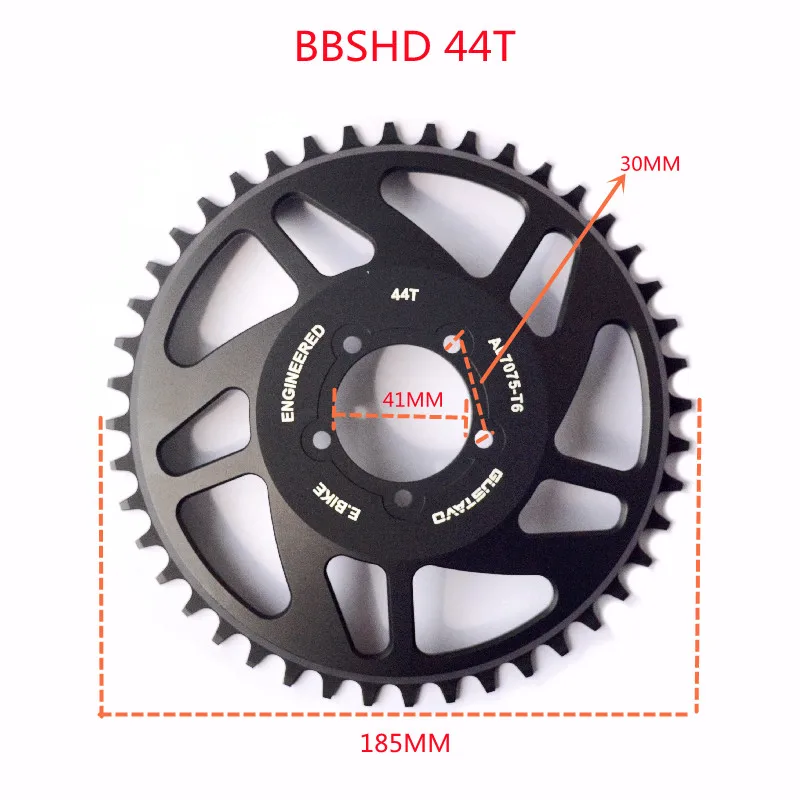 BAFANG 36T/38T/40T/42T/44T/46T/48T/52T Chain Wheel for BBS/BBSHD Mid-drive Motor CNC Chainring Sprocket Electric Bicycle Parts