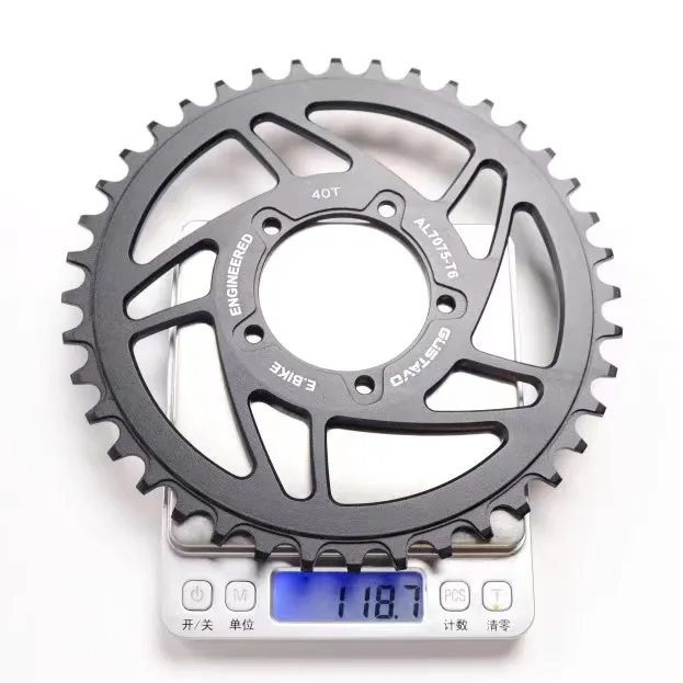 BAFANG 36T/38T/40T/42T/44T/46T/48T/52T Chain Wheel for BBS/BBSHD Mid-drive Motor CNC Chainring Sprocket Electric Bicycle Parts