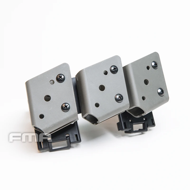 FMA IPSC USPSA IDPA Hunting Open Class Magazine Pouch Fit 9mm Competition Speed Pistol Mag Case Airsoft 3PCS Belt Holder