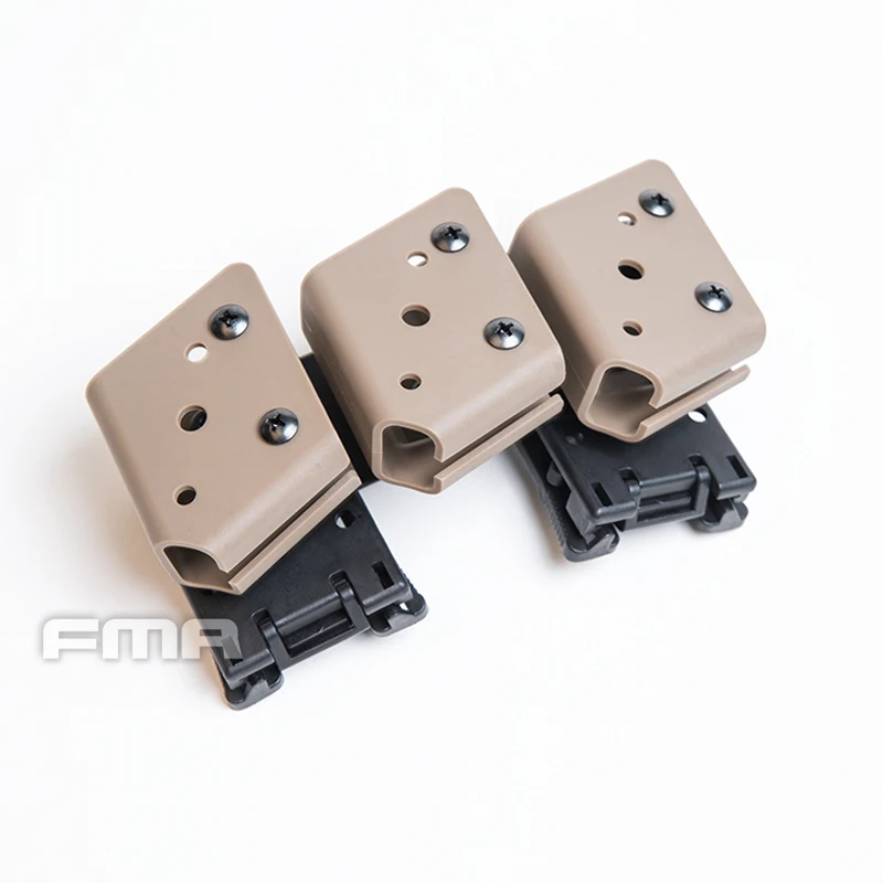 FMA IPSC USPSA IDPA Hunting Open Class Magazine Pouch Fit 9mm Competition Speed Pistol Mag Case Airsoft 3PCS Belt Holder