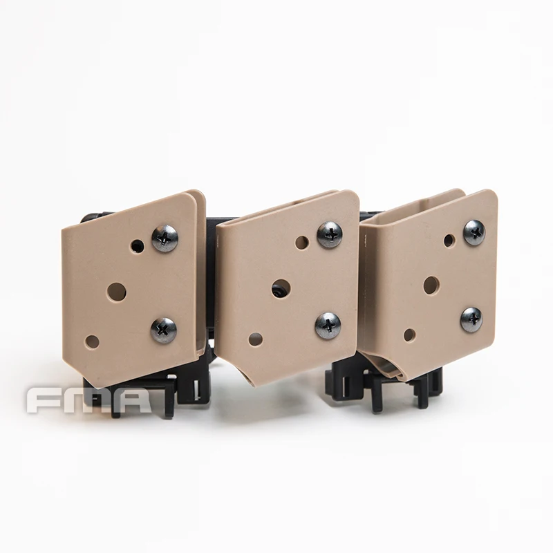 FMA IPSC USPSA IDPA Hunting Open Class Magazine Pouch Fit 9mm Competition Speed Pistol Mag Case Airsoft 3PCS Belt Holder