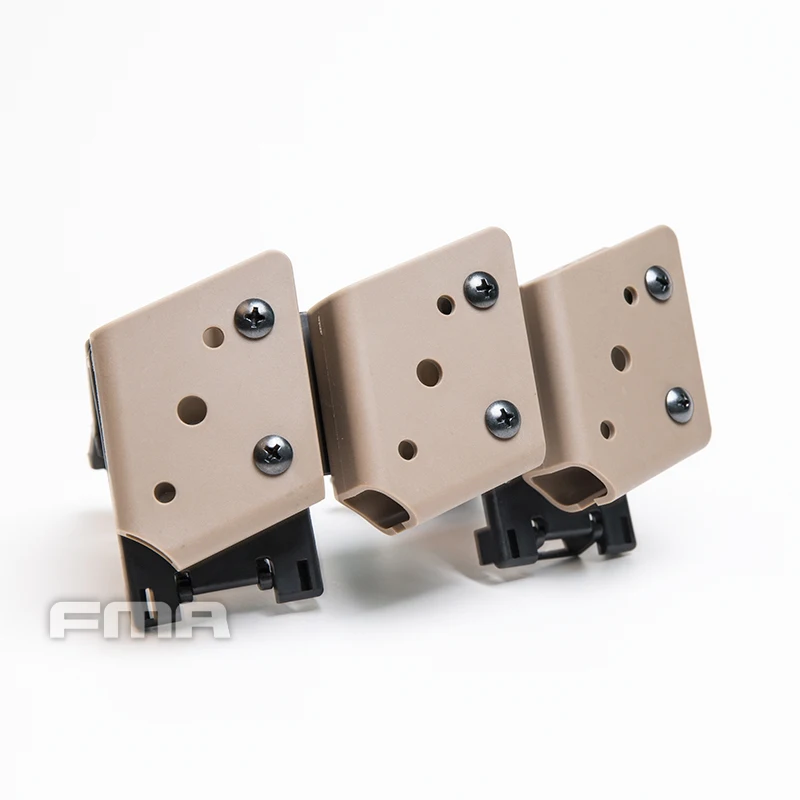 FMA IPSC USPSA IDPA Hunting Open Class Magazine Pouch Fit 9mm Competition Speed Pistol Mag Case Airsoft 3PCS Belt Holder