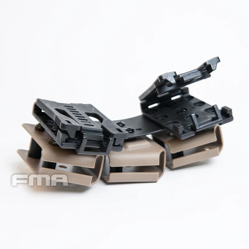 FMA IPSC USPSA IDPA Hunting Open Class Magazine Pouch Fit 9mm Competition Speed Pistol Mag Case Airsoft 3PCS Belt Holder