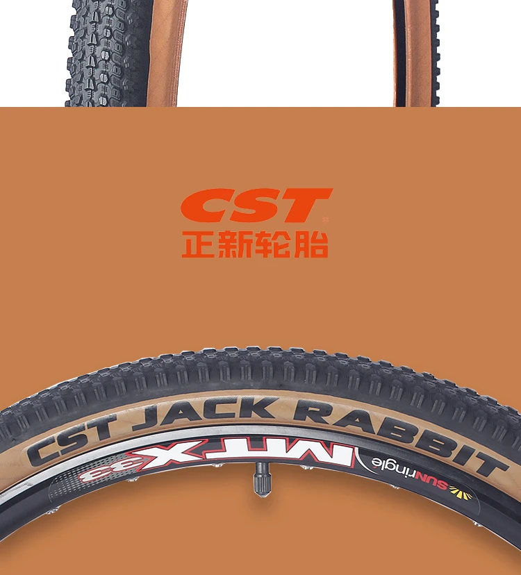 Mountain Bike Tire Parts Puncture Resistant Bicycle Tire Off Road Tire CST C1747Jack Rabbit 29x2.25, 26x2.1, 27.5x2.10, 2.25